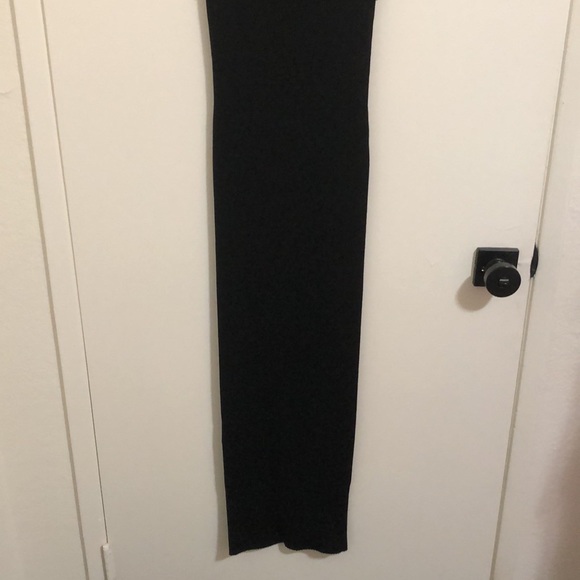 NEW THE ATTICO Midi Dress in Black - Bodycon Mock Neck Cutout Maxi - 38 / 2 - Picture 7 of 7